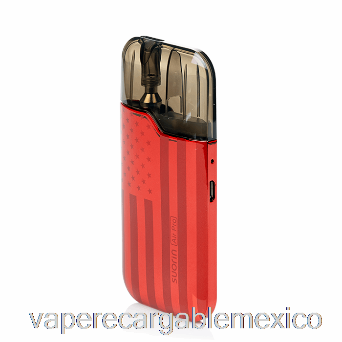 Vape Recargable Suorin Air Pro 18w Sistema Pod Con Estrellas Rojas